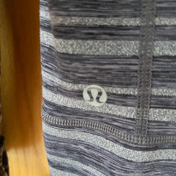 Lululemon Stride Hooded Jacket-Size: 6-Black/Gray-Zip Closure-Pre-owned, EUC - Picture 6 of 9